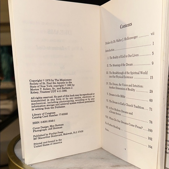 Dreams: A Way to Listen to God Book - Picture 7 of 9